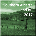 Southern Alberta and BC 2017