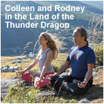 Colleen and Rodney in the Land of the Thunder Dragon