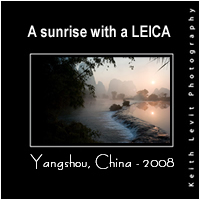 Yangshou sunrise with LEICA - the Book