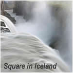 Square in Iceland