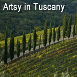 Artsy in Tuscany