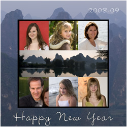 Happy New Year 2009 from the Levit Family