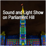 Sound and Light Show on Parliament Hill