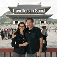 Travellers in Seoul