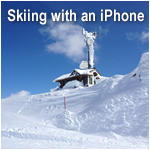 Skiing with an iPhone