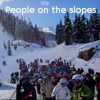 People on the slopes